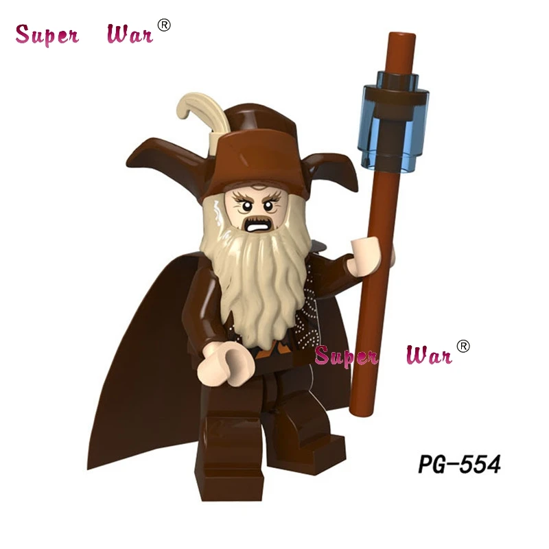 PG554 Одна модель строительных блоков властелин колец Samwise Gamgee Frodo Gandalf Saruman Beorn кирпичи игрушки - Цвет: PG554