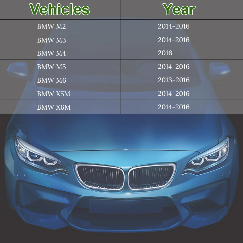 Для BMW M2/M3/M5/M6/X5M/X6M Матовый Алюминиевый сплав автомобильный рычаг переключения