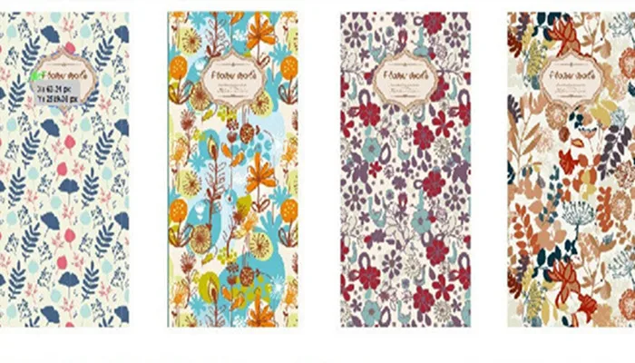 1 шт./лот 173*90 мм винтажная серия Fresh Flower World Kraft Paper notebook корейский стиль дневник