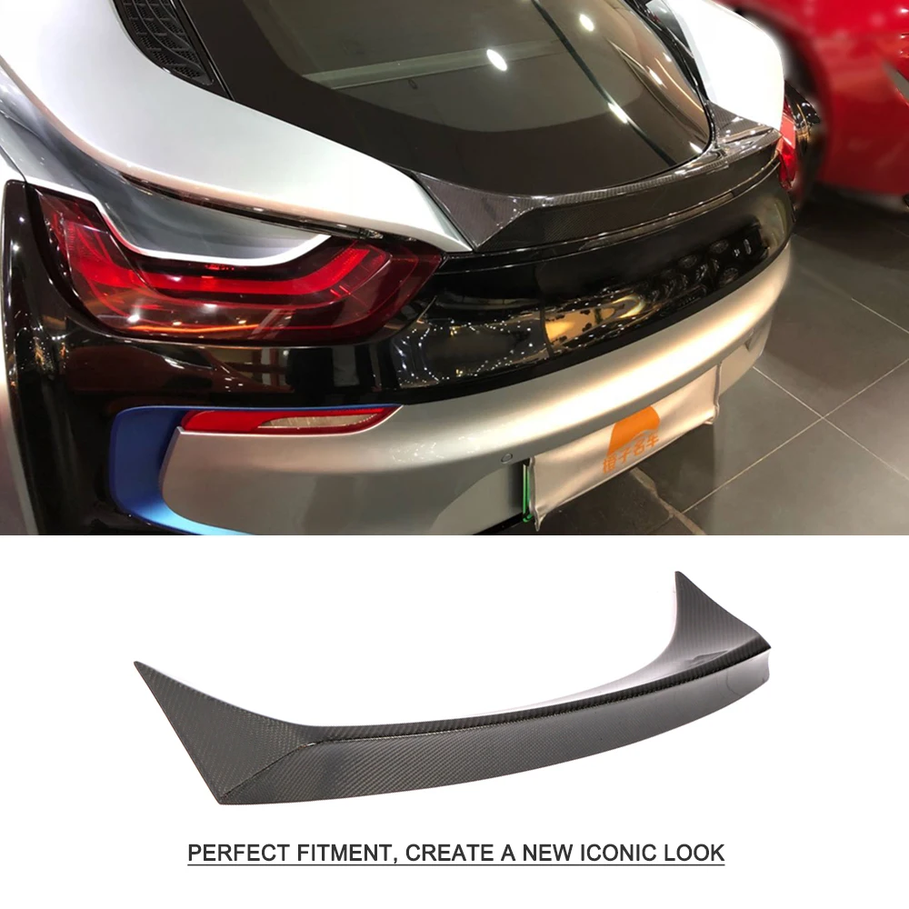 Задний спойлер для BMW I8 заднее крыло из углеродного волокна 2014 2018