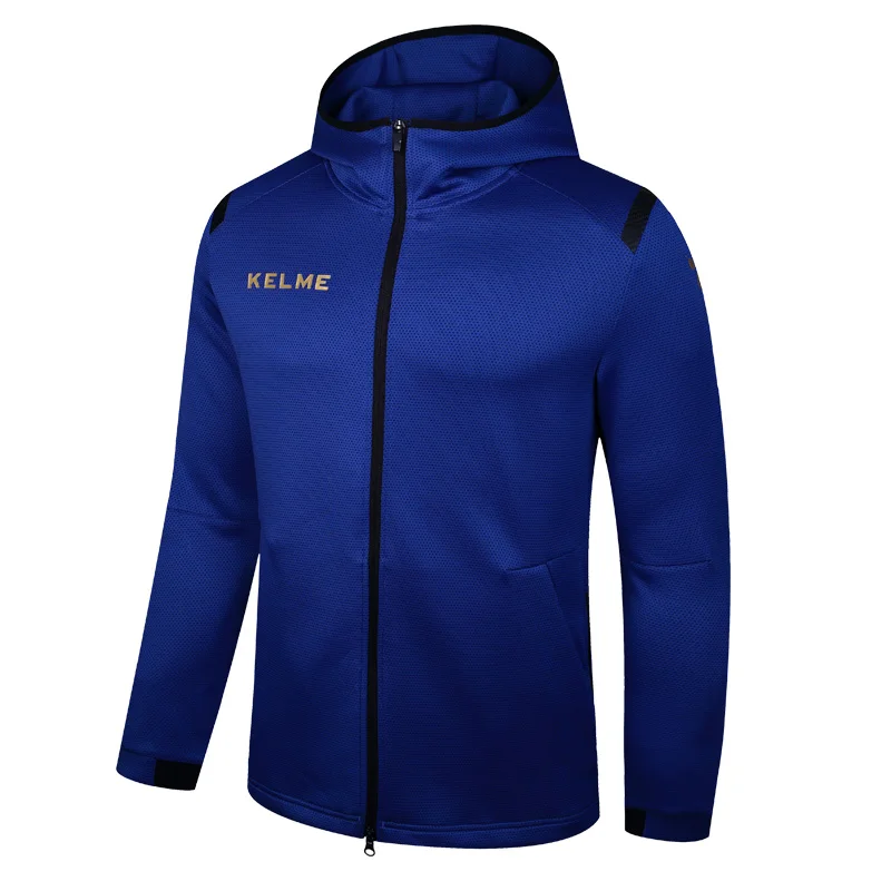 Мужская спортивная куртка KELME женская модная для бега и тренировок верхняя