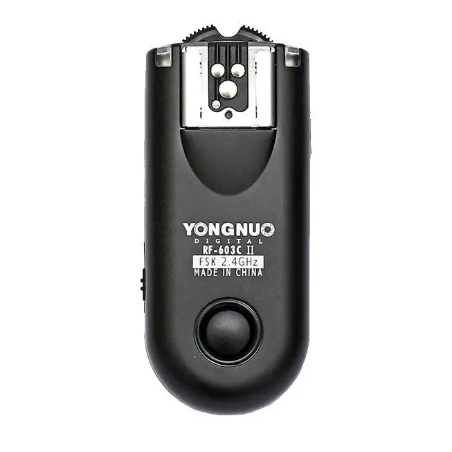 Беспроводной триггер вспышки Yongnuo RF 603 II RF603 II/пульт дистанционного управления C3