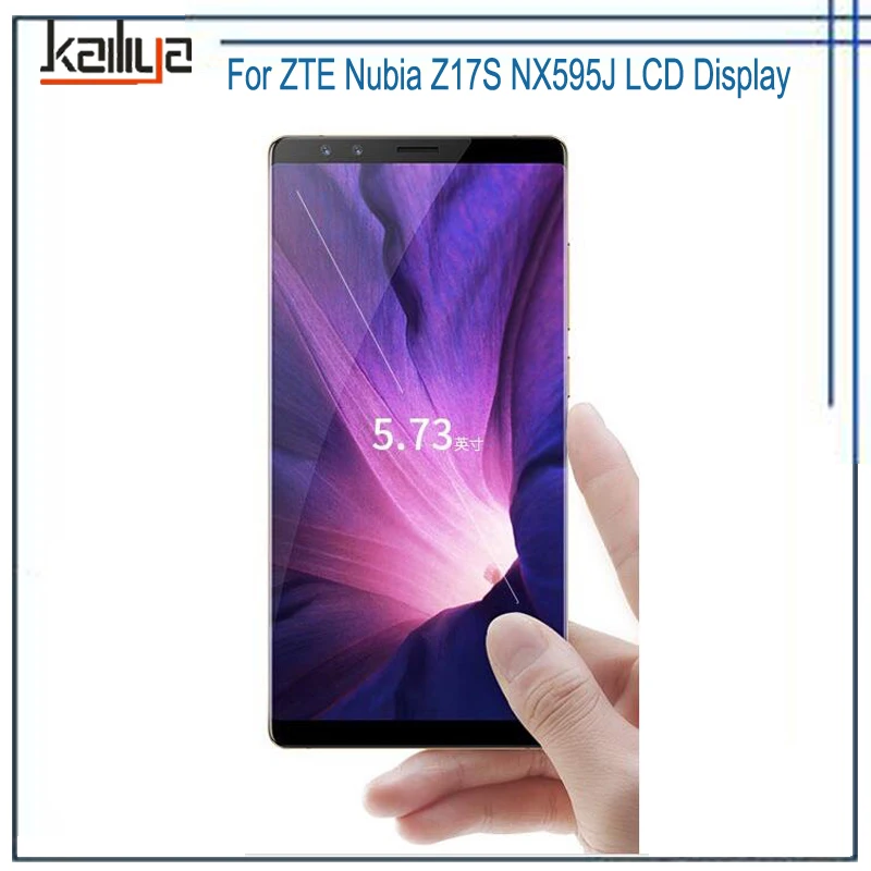 Для zte Nubia Z17S NX595J ЖК дисплей + 5 73 ''сенсорный экран дигитайзер Senor Комплект