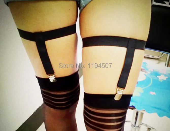 Новинка 2019 оптовая продажа подвязки для ног сексуальная черная атласная