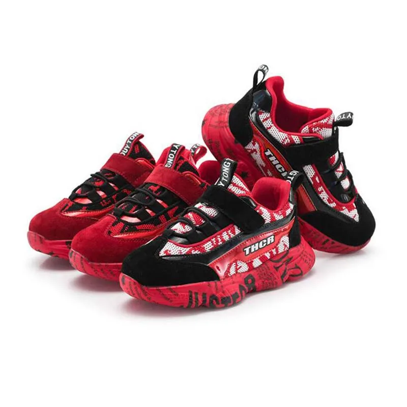2019 Children's fashion sneakers for 2-12Years breathable boys girls outdoor sport shoes big kids running students | Детская одежда