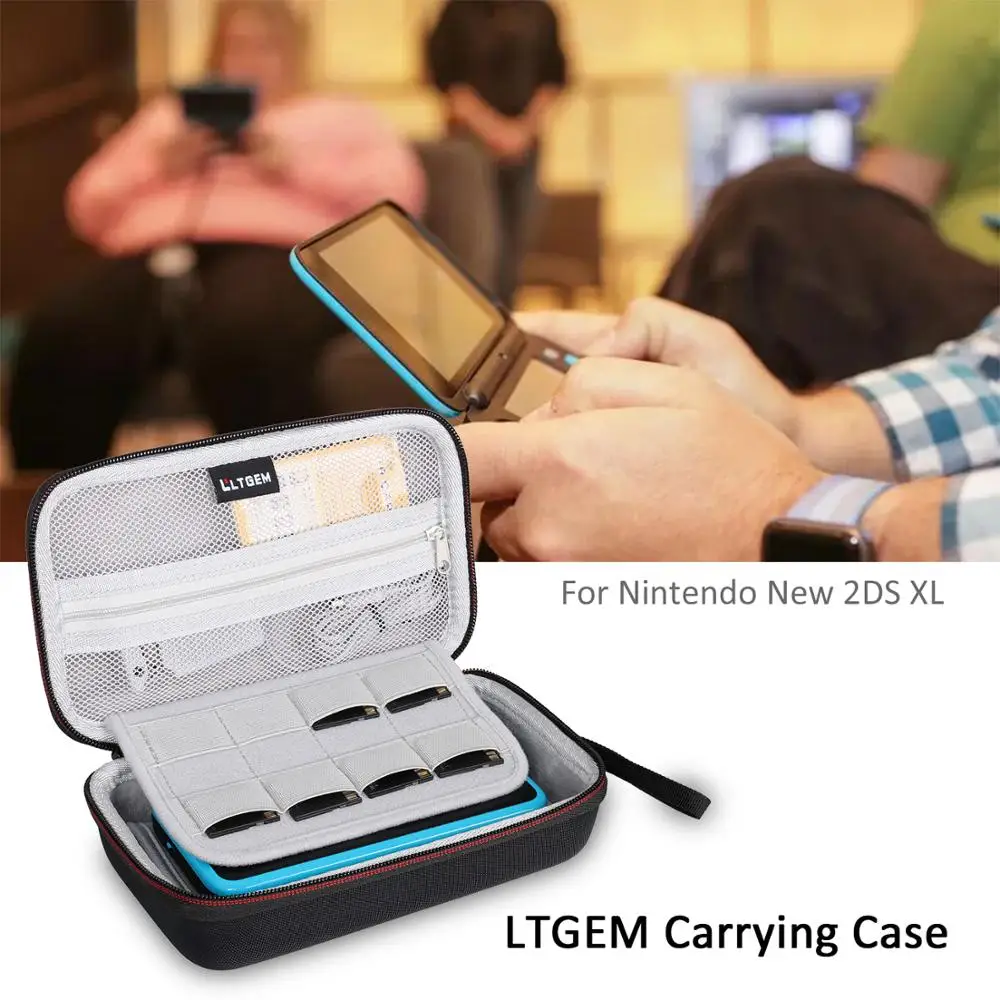 Чехол LTGEM для New nintendo 3DS, New 2DS XL, New 3DS XL, nintendo New 3DS XL-Super NES Edition-[не для nintendo Switc