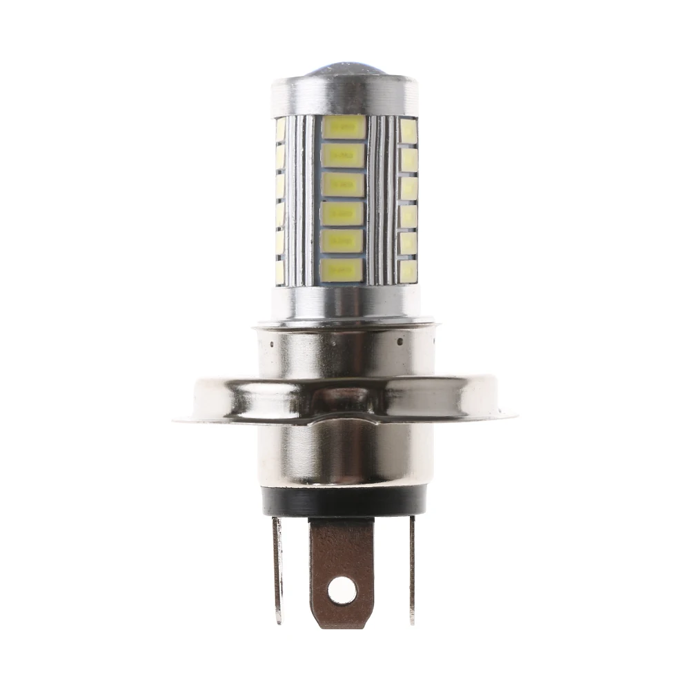 12 V H4 33 светодиодный SMD 5630 Светодиодный Hi/короче спереди и длиннее сзади) белый Авто Противотуманные фары дневные фары дальнего света световая фара
