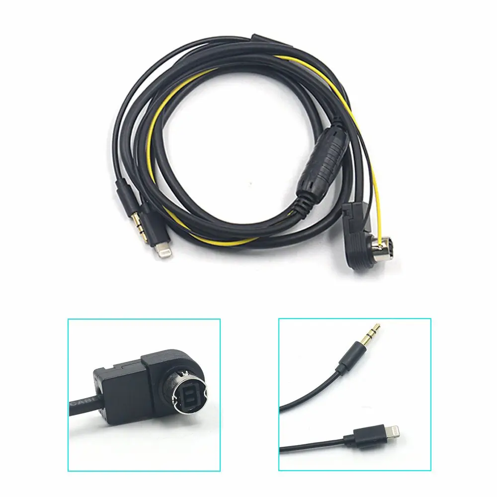 Car 3.5mm AUX Input Adapter Audio Cable For Alpine IVA/CDA KCA-121B Charge iPhone 5 5S 5C 6 Plus | Автомобили и мотоциклы