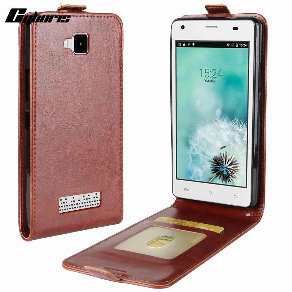 Cyboris для Cubot Echo 5 0 &quotчехол Funda Luxury из искусственной кожи кошелек Вертикальный