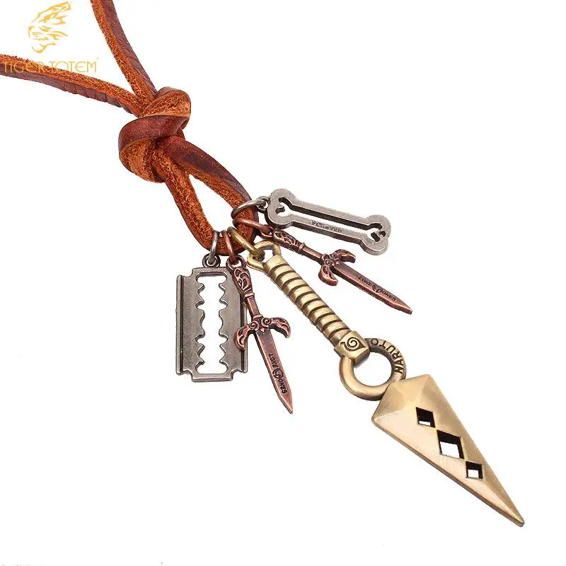 Тигр Тотем Для мужчин Цепочки и ожерелья Новый Модные украшения Высокое качество