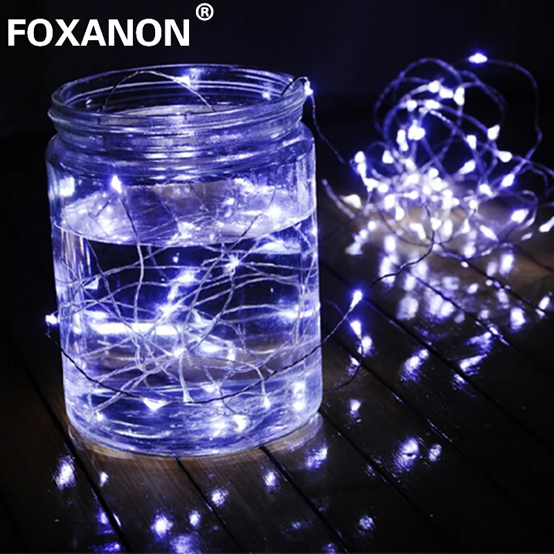 СВЕТОДИОДНАЯ Гирлянда IP65 водонепроницаемая 2 м 5 RGB медная полоса световая