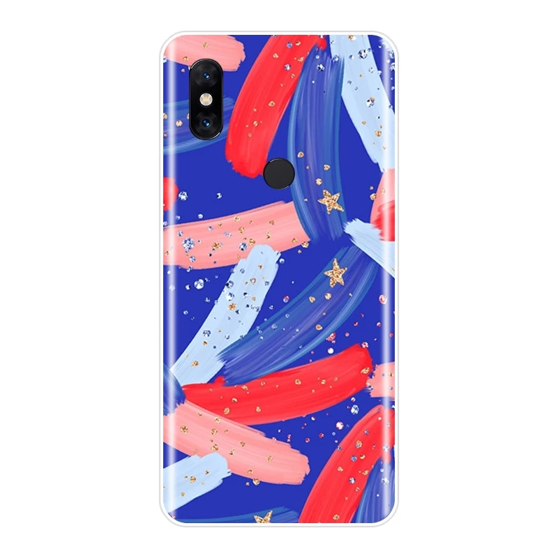 Чехол для телефона Xiaomi Mi Max Mix 1 2 2S 3 мягкий силиконовый чехол накладка с