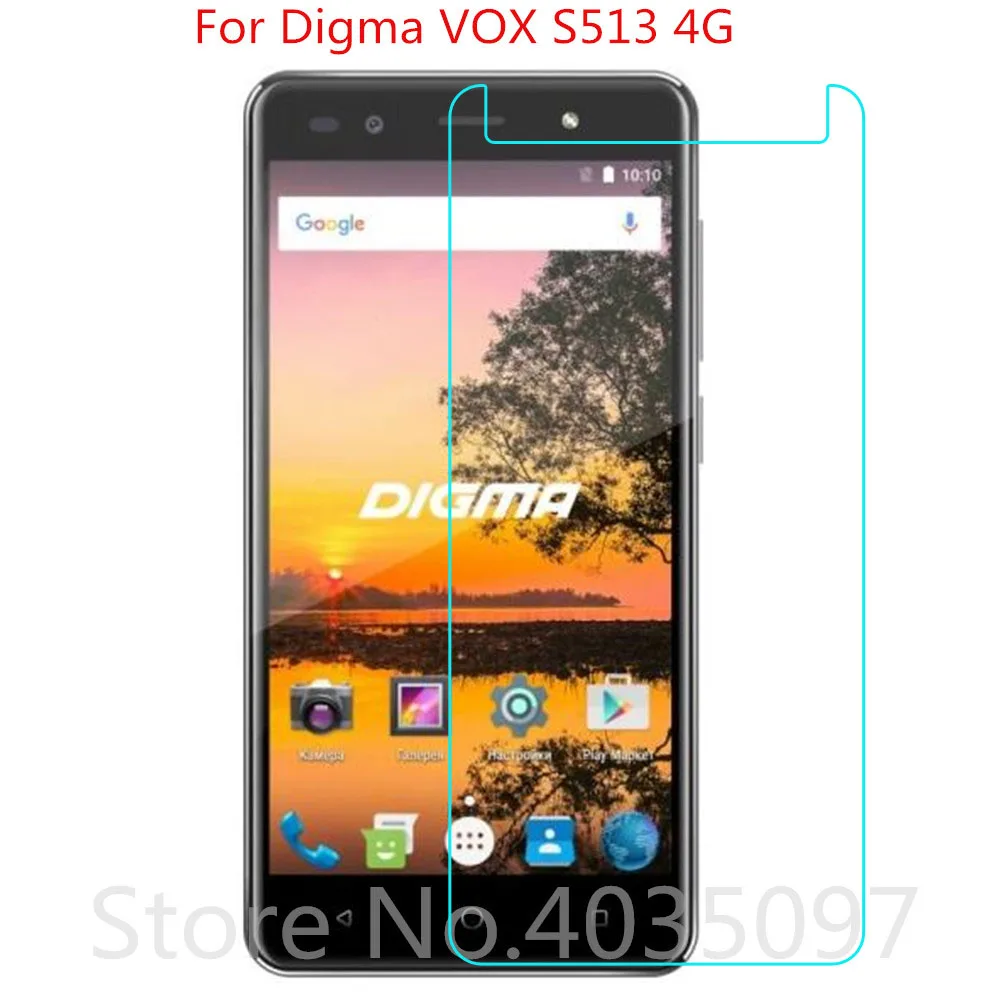 Закаленное стекло для Digma VOX S513 4G защитная пленка Взрывозащищенная защита экрана