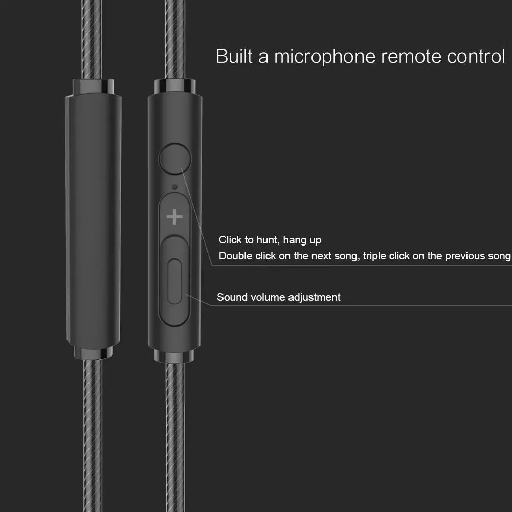 Наушники-вкладыши Kuulee для Apple Android универсальные проводные наушники телефона