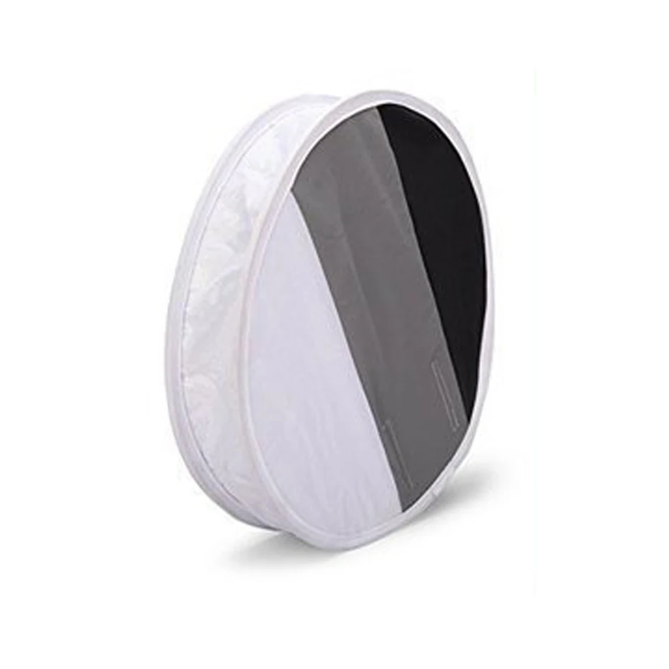 ALUMOTECH 3-в-1 12-дюймовый портативный маленький круглый софтбокс для светильник