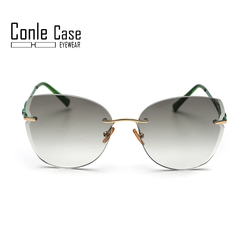 Женские солнцезащитные очки в стиле ретро Conle Case градиентные 2019 | Аксессуары для