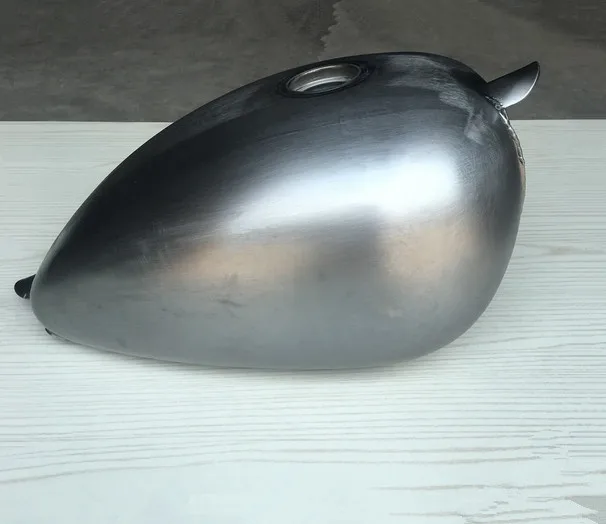 7L Zero Shap топливный бак для мотоцикла яичная форма капля воды сталь Винтаж мотоцикл