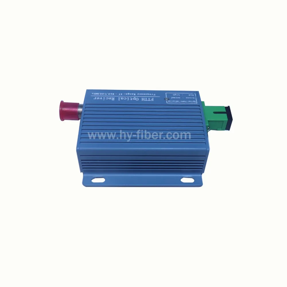 FTTH оптический приемник триплексор Minimode CATV оптический узел один РЧ порт HY-21-R33A