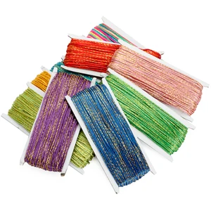 Золотой Шелковый Змеиный живот, 30 метров, нейлоновый шнур, нить для браслетов, китайские узлы, шнур для самостоятельного изготовления ювелирных украшений