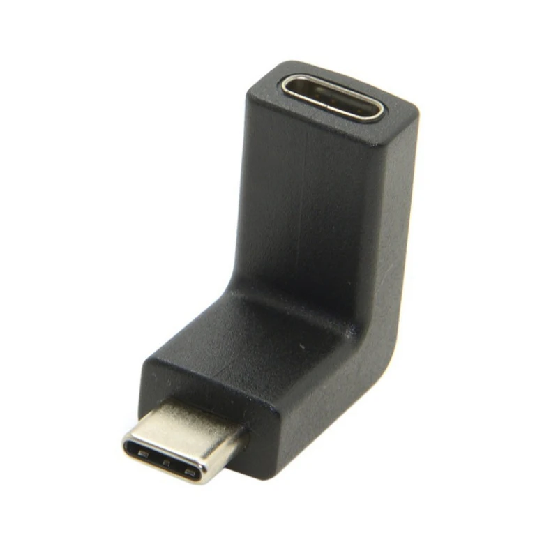 Kebidu 10 Гбит/с 90 градусов правый угловой USB 3 1 Тип C штекер к гнезду удлинитель USB-C