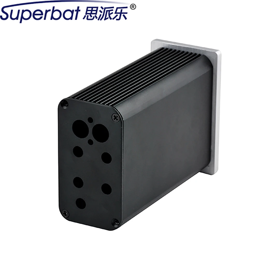 Superbat 4.53&quot3.15&quot1.77&quot Extruded Aluminum 115*80*45mm Electronics Project Case Amplifier Instrument Enclosure HIFI Tube Shell |