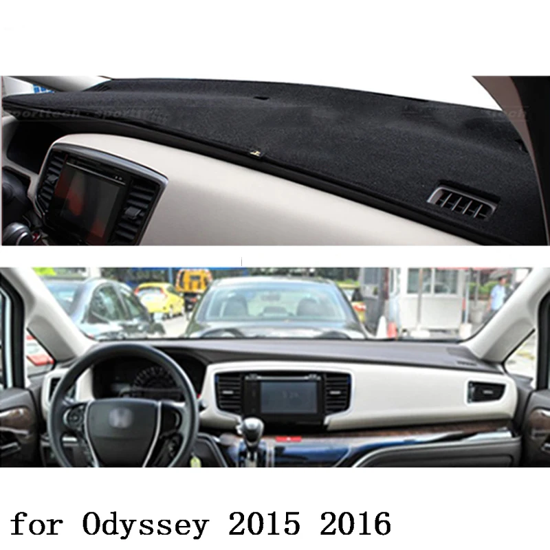 Для honda Odyssey 2015 2016 коврик для приборной панели Защитная Накладка на подушку