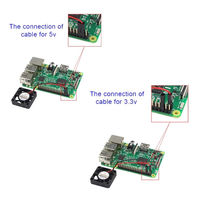Raspberry Pi 3 акриловый корпус Прозрачная Коробка оболочка+ вентилятор процессора+ 3 шт. алюминиевый радиатор для Raspberry Pi 3 Model B Plus