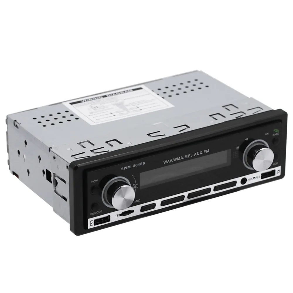 Car MP3 bluetooth Model Hands-Free Call Player Plug-in Card Radio 20168 Auto |