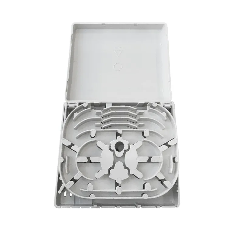 

ODN FTTH 4 cores fiber Termination Box 4 ports 4 channels fiber socket Splitter Box indoor outdoor fiber equipment