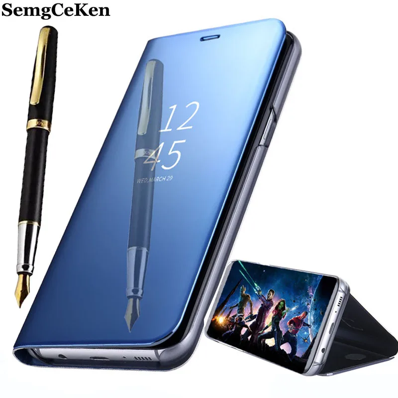 SemgCeKen Роскошный оригинальный кожаный чехол книжка с подставкой для samsung galaxy note 9 5 8