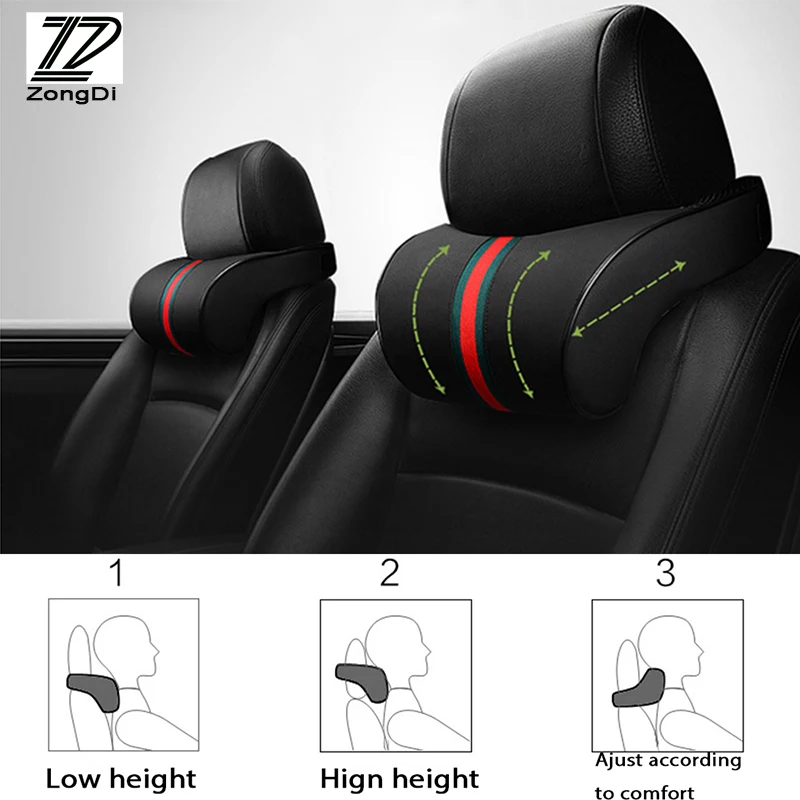 Автомобильная подушка ZD 1X для подголовника Alfa Romeo 159 BMW E46 E39 E36 E90 Audi A3 A6 C5 A4 B6 B8 Q5 A5 Q7 TT