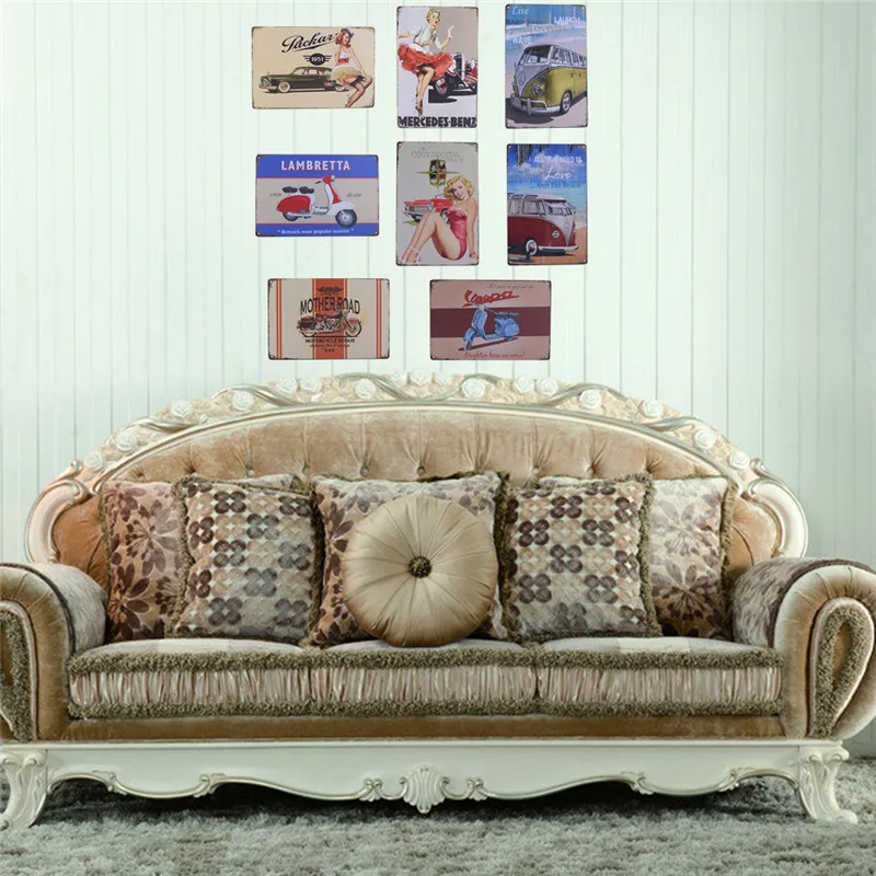 Hew модная Ретро металлическая жестяная вывеска плакат доска для бара паба