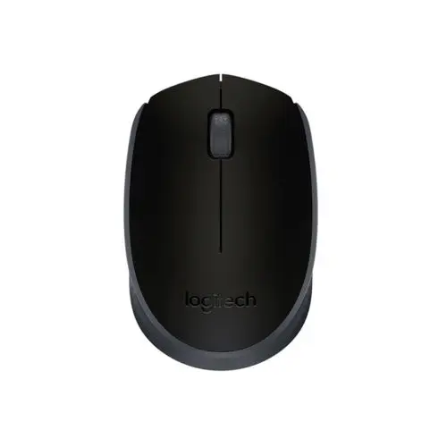 Черный Беспроводная мини-мышь logitech M171 2,4 ГГц с нано-приемником 1000 dpi - Цвет: Черный