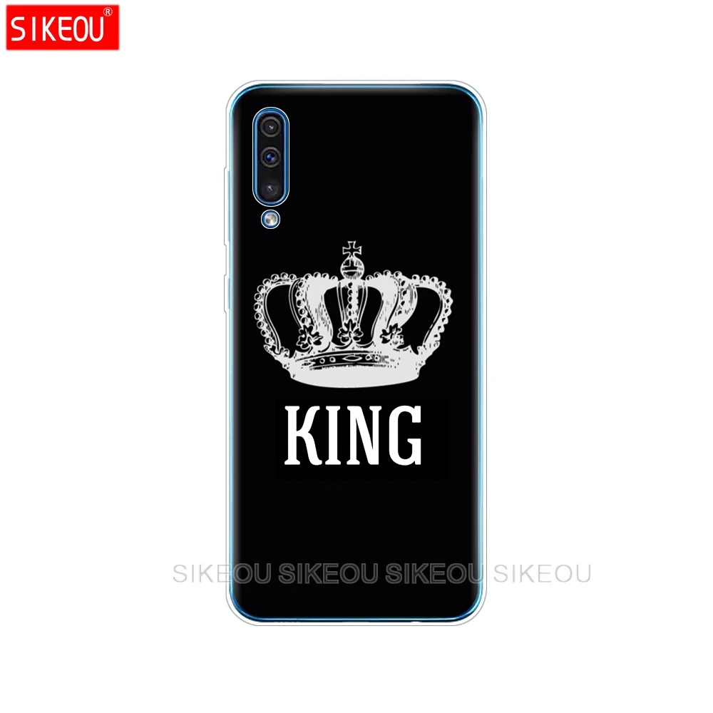 Для samsung Galaxy A50 силиконовый прозрачный Футляр задняя крышка чехол для телефона для samsung A50 A505 A505F SM-A505F мягкий чехол 6,4" - Цвет: 33804
