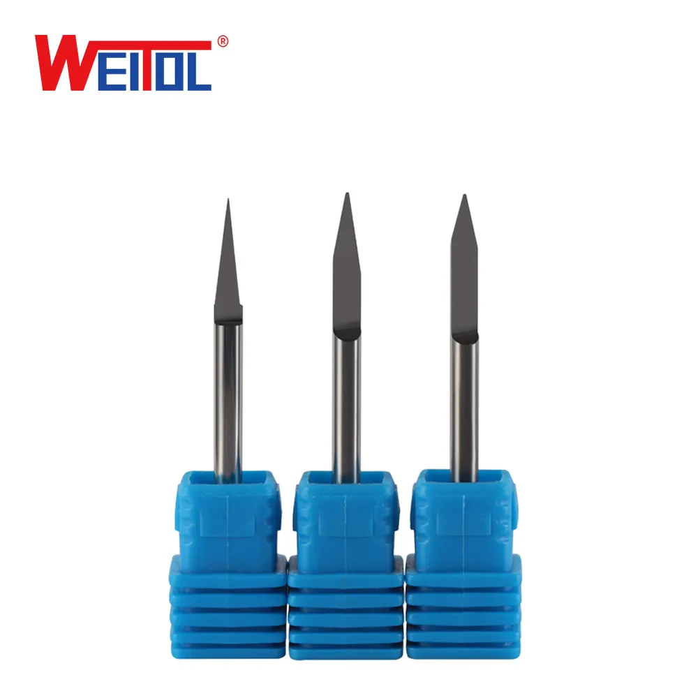 WeiTol 3 175 мм 10 шт./лот фреза с ЧПУ степень 25 30 40 печатная плата гравировальное долото