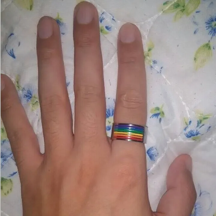 New fashion Lesbian rings stainless steel gay pride for women with female symbol | Украшения и аксессуары