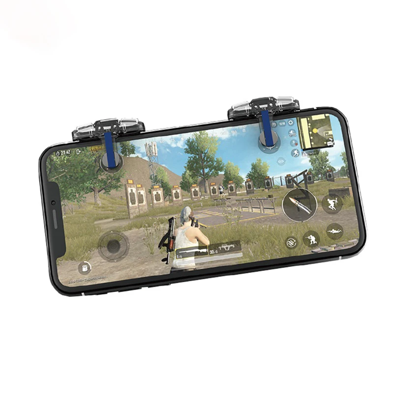 Новый игровой триггер для PUBG мобильный телефон L1R1 контроллер стрельбы кнопка