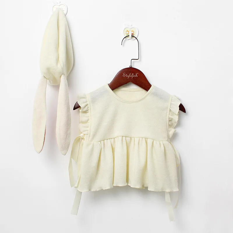 Bebe/2018 Одежда для новорожденных и маленьких девочек комплект одежды топ без