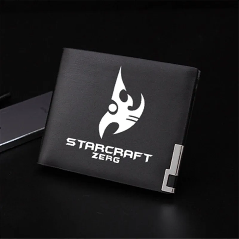 Игровой кошелек StarCraft Zerg со светящимися картами сумка из искусственной кожи с