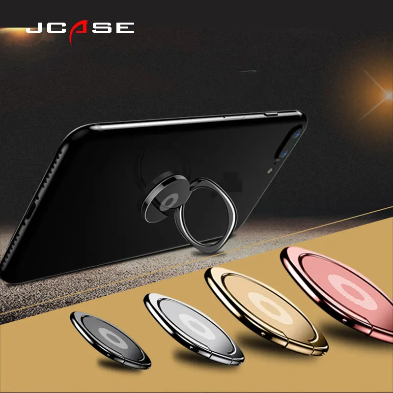 Jcase, металлическое кольцо на палец, держатель для iPhone 8, 7, samsung, кольцо на телефон, держатель для мобильного телефона, подставка на магните, автомобильная подставка для телефона