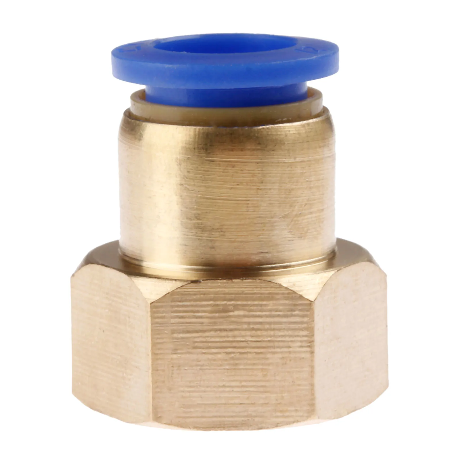 PCF12mm x04 Пневматический фитинги для быстрого Вставной соединитель 1/8 ''1/4'' 3/8 ''1/2'' M5 внутренняя резьба 4681012 мм воздушной трубки прямой - Цвет: PCF12mm x04