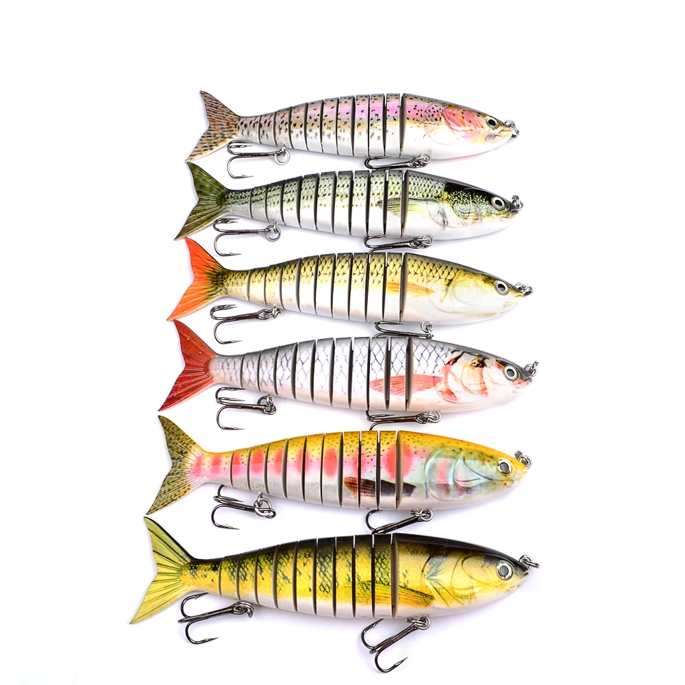 24 см классический дорога приманки пресноводных окунь 164.46 Г multi-рыба bionic 6 цветов |