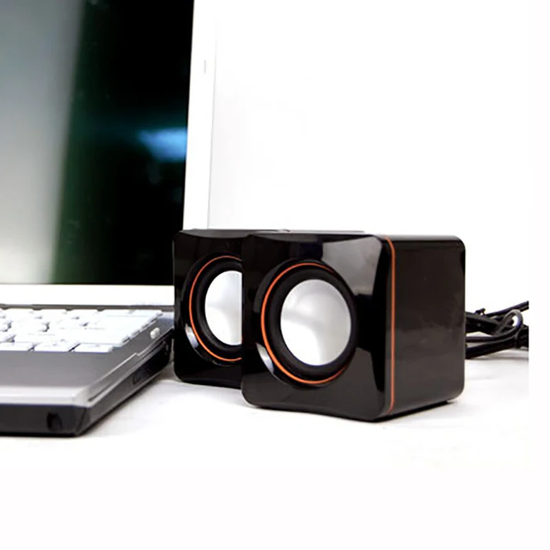 2018 мини портативный пластиковый проводной USB аудио квадратный музыкальный плеер