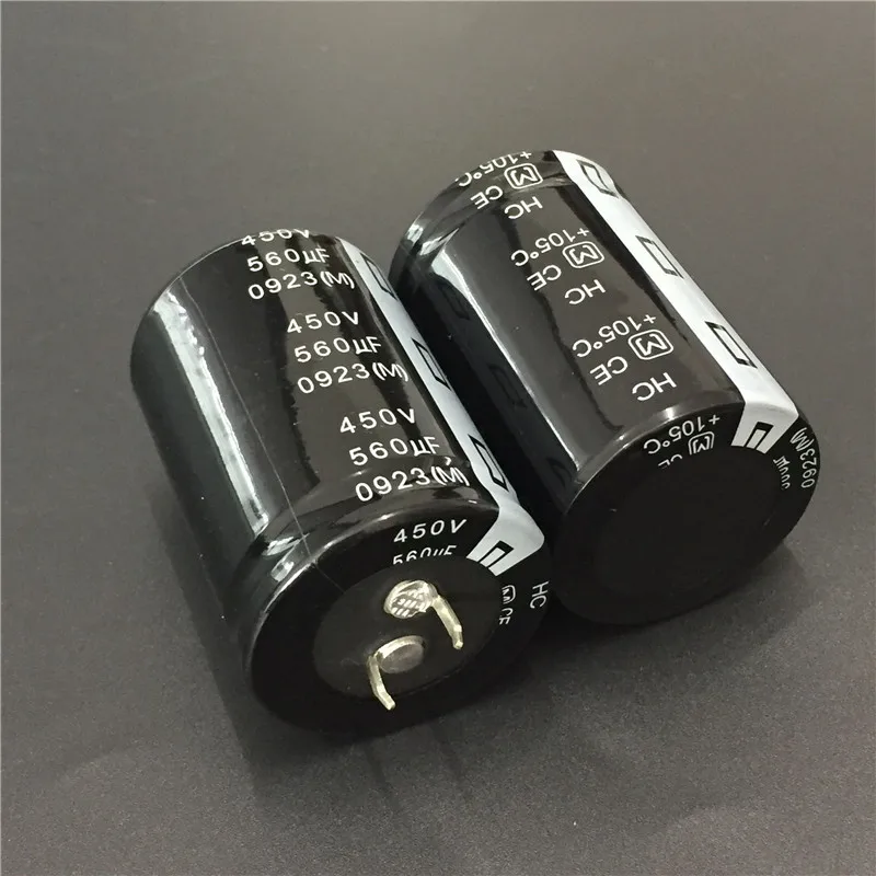 2 шт. 560 мкФ 450V HC серии 35x50 мм 450V560uF оснастки PSU алюминиевый электролитический