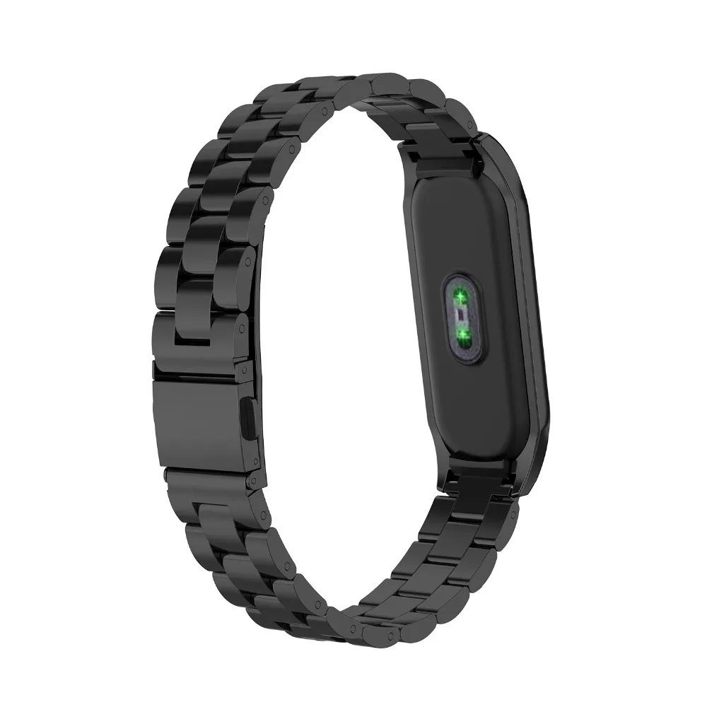 Сменный металлический ремешок mi band 3 mi band 4, браслет из нержавеющей стали, сменные ремешки для часов mi 4