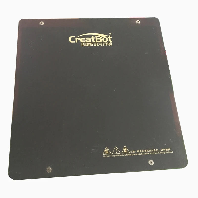3D принтер CreatBot DX серии печатная платформа нагревательная кровать и толстая