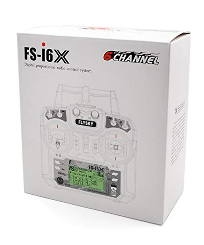 Передатчик Flysky FS-i6X 10CH 2 4 GHz AFHDS RC с ресивером FS-iA6B IA10B X6B A8S для радиоуправляемого