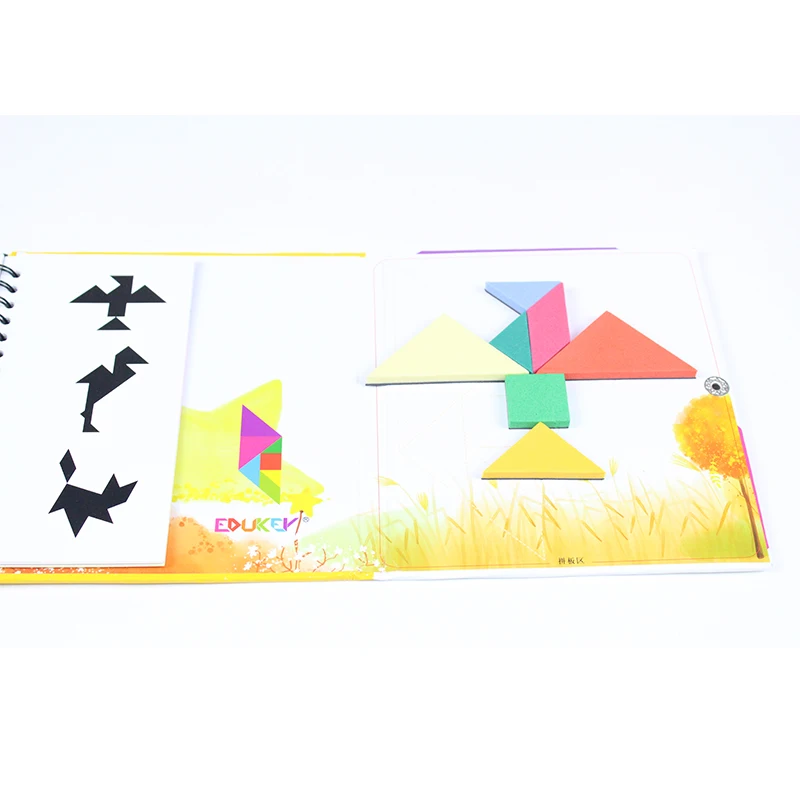 Детская игрушка головоломка 150 искусственная математика танграмма для