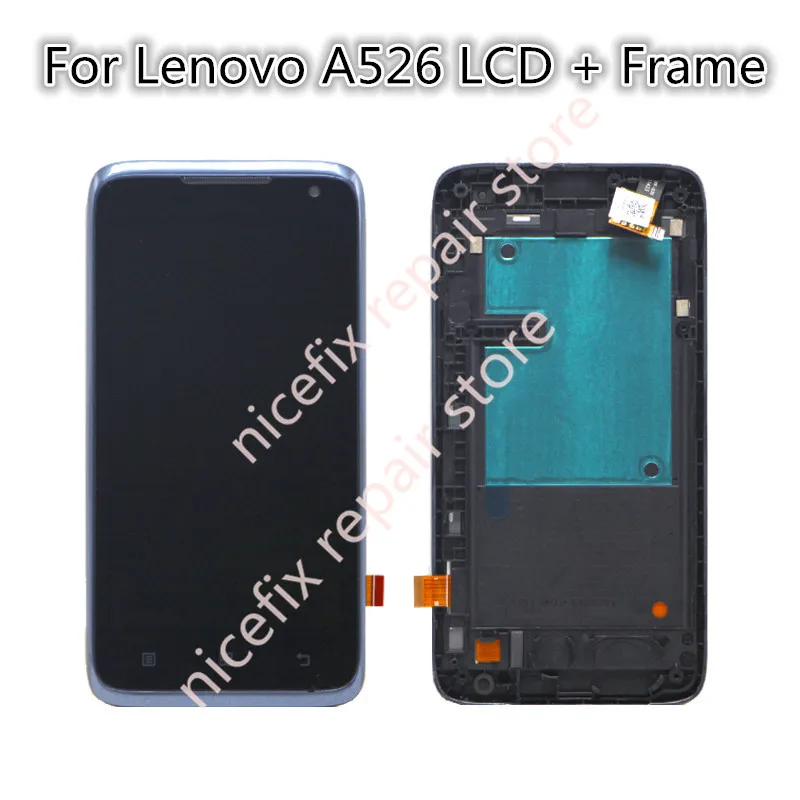 Для Lenovo A526 ЖК дисплей кодирующий преобразователь сенсорного экрана в сборе с