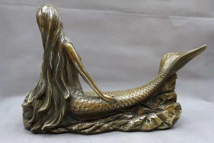 Из бронзы чистая медь старый Цин Мин латунь китайская латунная медная резная